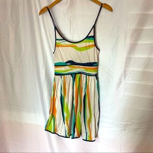 Cooperative Stripe Spaghetti Strap Dress M